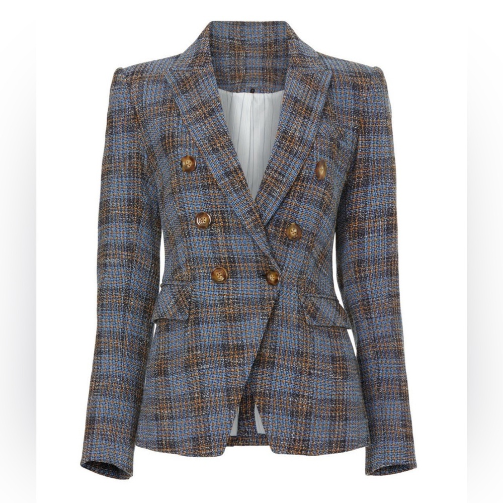 Veronica Beard Blue Miller Dickey Jacket 8 💙